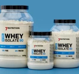 Opakowania białka 7NutritionNatural Whey Isolate 90.