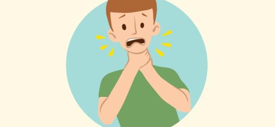 Ból gardła przy przełykaniu śliny