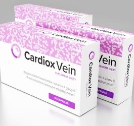 Opakowanie suplementu diety Cariox Vein.
