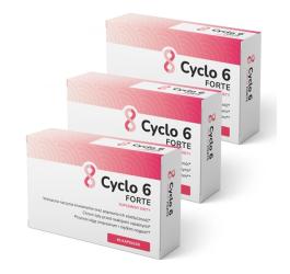 Opakowanie suplementu diety Cyclo  6 Forte.