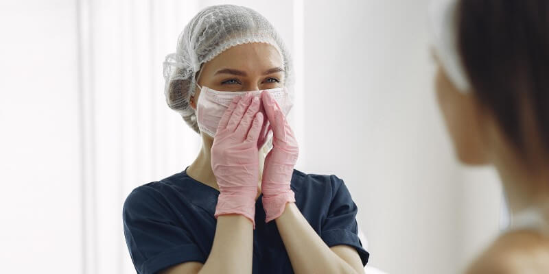 jak nosić maseczkę