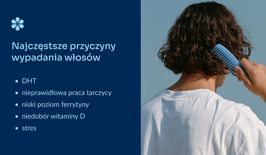Jakie są najczęstsze przyczyny wypadania włosów?