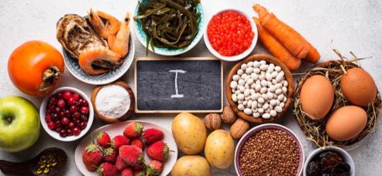 Źródła jodu w diecie.