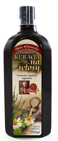 Opakowanie suplementu diety Mieszanka ziołowa wg O. Klimuszko – Wypadanie Włosów.
