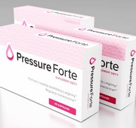 Opakowanie suplementu diety Pressure Forte.
