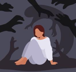 Osoba ze schizofrenią paranoidalną, z urojeniami prześladowczymi i dotyczącymi bezpieczeństwa.