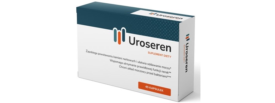 Opakowanie suplementu diety Uroseren.