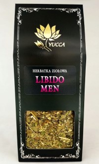 Opakowanie suplementu diety Herbatka ziołowa LIBIDO MEN (Jucca).