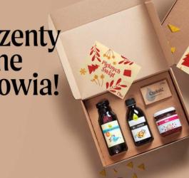 Produkty Olini w pudełku prezentowym.